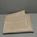 Smiry Rectangle Table Cloth, Waterproof Heavy Duty Vinyl Tablecloths, Wipeable Washable Table Cover for Kitchen and Dining Room (Beige, 54" X 78")