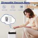 16 Pack Dust Bags for Roborock Q10 S5+/X5+, Q7 M5+/L5+, S8 Pro Ultra, S8+, S7 Max/MaxV Ultra, Q5+, Q5 Max+/Pro+/DuoRoller+, Q7+/Q7/Q8 Max+ Robot Vacuum, 3.6L Large Capacity Disposable Replacement Bag