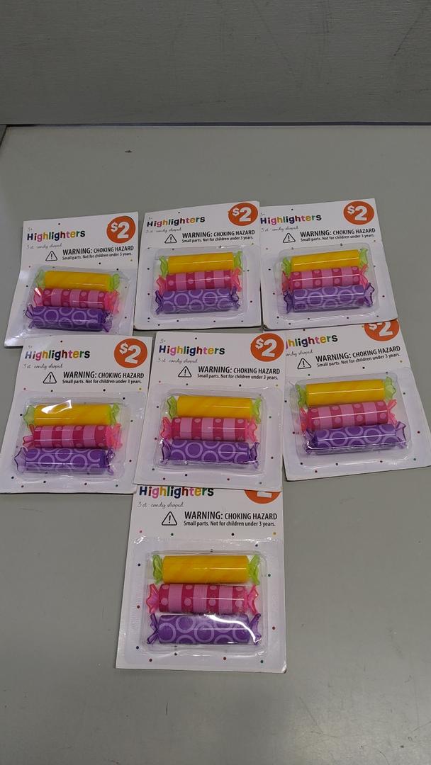 Seasonal Celebrations Candy Shaped Highlighters