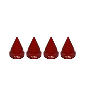 CNC Metal Cone Fixed Screw Nut (4pcs/Set) for 1/5 HPI Rovan Baja 5B SS 5T 5SC Parts (Red)