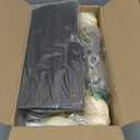 Mkono Mason Jar Lights Centerpiece Table Decor for Dining Room Farmhouse Wood Tray with 3 Jars Flowers Valentines Day Decoration for Coffee Table Kitchen Living Room Wedding (White)