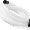 YUXIVCNE WD24X10065 12 Feet Dishwasher Drain Hose Extension Replacement for GE Parts 5/8 or 7/8-Inch Outlets Replace 3028711 AP5793010 PS8756368