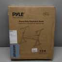 Pyle Heavy Duty Folding Keyboard Stand - Sturdy Reinforced Z Design w/ Adjustable Width & Height, Foam Padded Arms, Digital Piano Stand, Fits 54-88 Key Electric Pianos & Used for Travel & Storage