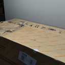 36 Inch Wall Mount Range Hood 700 CFM Ducted Vent Hood, Tempered Glass & Stainless Steel Filters - Gesture Sensing & Touch Control, 3-Speed, 2 LED Lights (Black Panel)