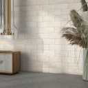 BeNice Peel and Stick Backsplash for Kitchen,Bathroom Wall Backsplash Tile Peel and Stick Shower Tiles Waterproof(10sheets,Rustic Beige)