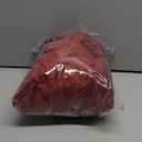 Cathay Home Queen Plush Fur Fitted Sheet - Ultra Soft & Thick Plush Fur - All Season Cozy Warmth - 12" Deep Pocket Fitted Sheet Only (Queen, Burgundy)