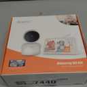 ARENTI Baby Monitor, 2K/3MP WiFi 6 Camera and Audio, 5-inch Wireless Screen, Smartphone App, Super Night Vision, Crying Detection, Auto Tracking, Temp&Humidity Sensor, Cloud&SD Card Storage (D3 Kit)