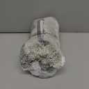 Buganda Microfiber Striped Bathroom Rugs Bath Mat, Extra Thick, Soft and Shaggy, Absorbent, Machine Washable, Bath Rugs for Bathroom, Tub and Shower, 24x16 Inches, Purple-Grey