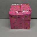 Wooden Activity Cube | Montessori Toys for 1 2 3 Year Old Toddlers | One Year Old 1st First Birthday Gift | Educational Toys for 12+ Months Baby Boys Girls | Bonus Sorting & Stacking Game (Pink)