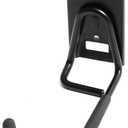 Slatwall Bike Hooks, Heavy Duty Bicycle Hangr with PVC Coating, Wall Mount Vertical Bicycle Storage Rack (2 Pack, Black)