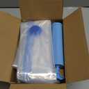 Cozy Essential 5 Pack Cube Vacuum Storage Bags, Jumbo Cubes for Sealed, Extra Large Space Saver Bags Bedding, Clothes, Comforters, Blanket, Duvets (Cube Sized), Transparent