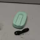 Gifts for Men,Cell Phone Stand with Wireless Bluetooth Speaker for Men with LED Atmosphere Light HD Surround Sound Speaker for Home,Office,Birthday,Anniversary,Compatible with iPhone/iPad Tablet (Green)