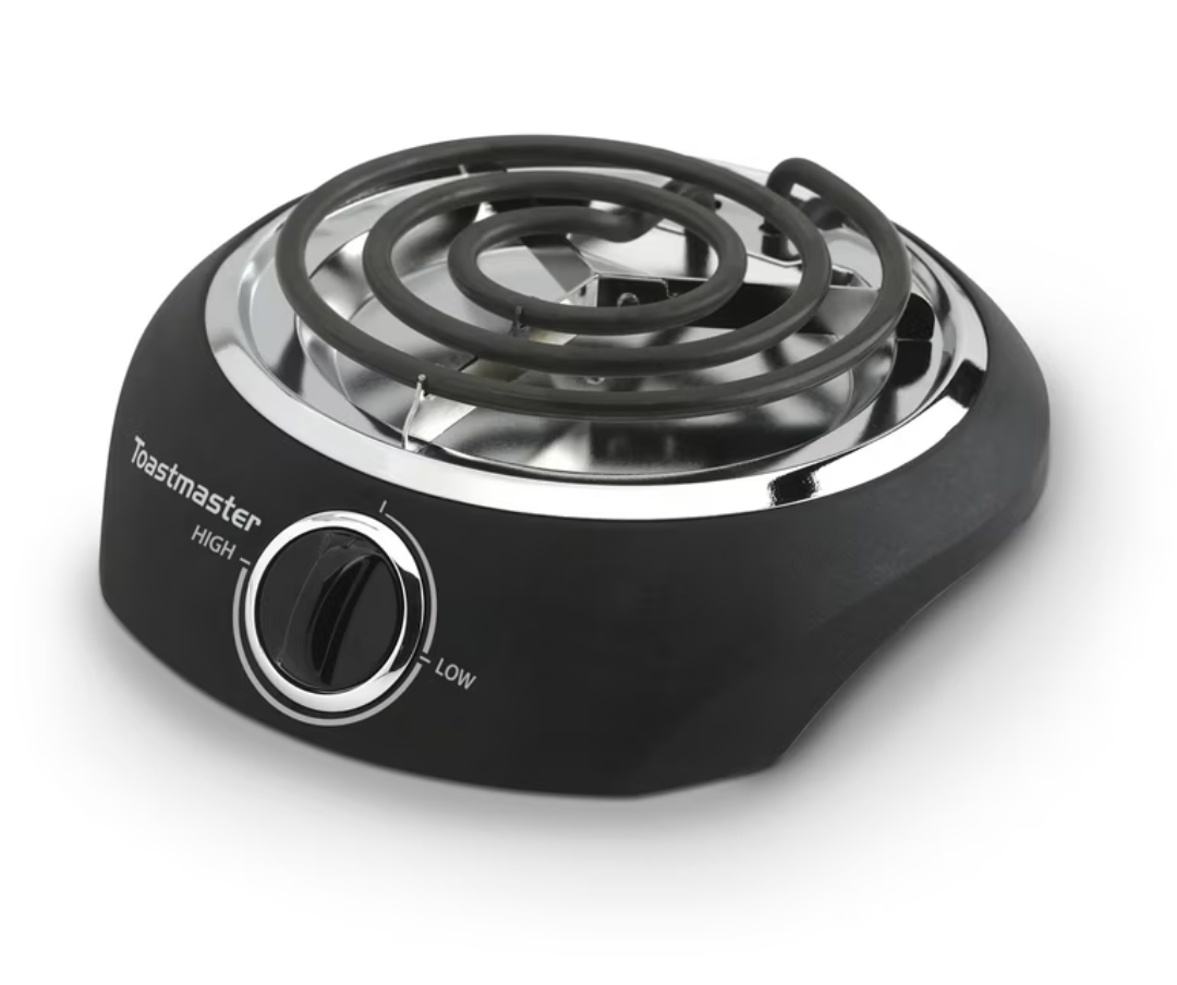 Toastmaster Single Burner with Coil Top, New, Model: TM-10SB