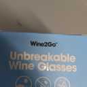 2 x  
Wine2Go Diamond Silicone Glass