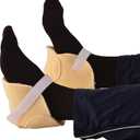 NOVA Heel Protectors with Sheepskin Fleece  Pressure Relief Heel Cushions for Bed Sores, Heel Pain & Ulcers  Soft Breathable Padding, Adjustable Velcro Straps, Washable, Universal Fit, 1 Pair