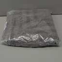 DII Crochet Collection Reversible Bath Mat, Square, 24x24, Gray (Grey)