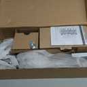 SCHLAGE Century Single Cylinder Handleset and Latitude Lever, Satin Chrome (F60 Cen 626 Lat)