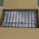 MUSTORN 3 Pack Adhesive Cabinet Door Organizer, Lid Organizers Inside Cabinet Food Container/Tumbler Lid Organizer and Storage Cup Lids Holder for Kitchen & Bathroom Wall Mounted(Black)