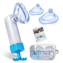 H.Tavel Choking Rescue Device, Portable Airway Suction Rescue Device, Anti Choking Device, Home First Aid Kit for Kids and Adults