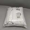 NICETOWN 100% Blackout Window Curtain Panels, Cold and Full Light Blocking Drapes with Black Liner for Nursery, 84 inches Drop Thermal Insulated Draperies (White, 2 Pieces, 52 Wide Each Panel)