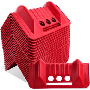 20 Pack Corner Edge Protectors for Cargo Loads, Heavy Duty Tiedown Corner Protector Flatbed Edge Corner Protector Holder Edge Protectors for Pallets,Trailer,Truck