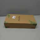 MinBoo Bamboo Expandable Pot Lid Organizer, Pot and Pan Organizer Drawer Organizer for Pot Lids, Adjustable Dividers for Kitchen Cabinet Organizers and Storage,White,Small