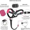 BARKLESS Dog Head Collar, No Pull Head Halter with Soft Padding, Reflective Soft Padded Snout Harness for S (Snout Cir: 7"-10¼")