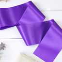 12 Pack Dark purple Blank Sash,Plain Satin Sash,Sashes for Pageants,DIY for Party Decorations,blank sashes for pageants