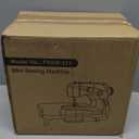 Mini Sewing Machine, Portable with Extension Table & Sewing Kit, Dual Speed Control, Built-in Light, Ideal for Beginners & Quick Household Repairs