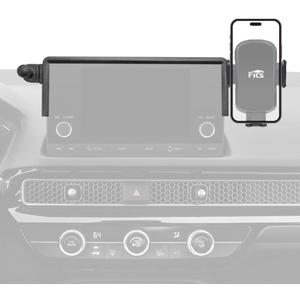 FICS Car Phone Holder Compatible with Honda Civic 7-inch, 9-inch Screen 2022, 2023, 2024, 2025, 2026 Model-Year  Custom-Fit Center-Display Mount, No Adhesive