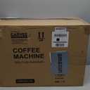 3rd-Gen Espresso Coffee Maker with Milk Frother - Removable Brewer & Grinder, Adjustable Coarseness/Flavor, 3-Level Coffee/Milk Volume, Detachable Milk Tank - Sleek Black Spray Paint for Home Baristas