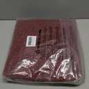 BEQHAUSE Dirt Trapper Door Mat 24" x 36", Non-Slip Washable Doormats Entrance Mat, Dirt Resistant and Absorbent Welcome Mat, Low Profile Floor Mats for Front Back Door and Entryway, Red