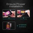 ESTON Black Ink 65XL Ink Cartridges Combo Pack Compatible for Ink 65 High Yield Work with Envy 5055 5000 5070 5052 5014, DeskJet 3772 3755 3722 3752 3700 2600 (2-Pack, 2 Black) (65XL-1)