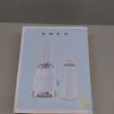SMEG 50's Retro Style Personal Blender with Backlit Knob and Two 600 ML BPA Free bottles PBF01CRUS Cream (Medium)