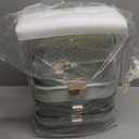 Makeup Organizer with Lipstick Holder, Skincare Organizers Storage Box Cosmetic Display Cases, Teen Girl Gifts Make up Organizers for Vanity, Dresser, Countertop, Bathroom(Green)