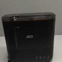 JRD Humidifiers for Bedroom, Ultrasonic Humidifier 4L for Large Room, Cool Mist Top-Fill, 40H Run, 12H Timer, 360 Nozzle, Aroma Diffuser, 7-Color Night Light for Home, Office, Baby, Pets, Plants (Black)