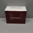 Momcozy Hip Seat Baby Carrier - Adjustable Waistband with Original 3D Belly Protector, Ergonomic Carrier with Various Pockets for Newborns & Toddlers up to 45lbs (Black, Medium)