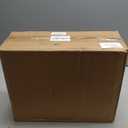 3 Pack 80 oz Glass Beverage Dispenser with Stand Clear Mason Jar Water Dispenser for Party, Fridge Includes Leakproof Stainless Steel Spigot, Black Lid and Label (Gold)