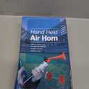 Handheld Air Horn, BANHAO Aluminum Loud Noise Maker Safety Boat Car Sports Events Handheld Air Pump Loud Safety Horn for Boats