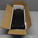 IBUYKE 5 Tier Wall Shelf Unit,Black Vertical Shelf,Floating Storage Wall Shelf,Decorative Wall Mount Vertical Shelving for Home, Bedroom,Living Room,Office Decor WBC009B