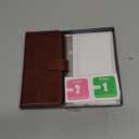 MONASAY Wallet Case Compatible for Galaxy S22 5G, [Included Screen Protector][RFID Blocking] Flip Folio Leather Cell Phone Cover with Credit Card Holder, Brown