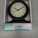 LaCrosse 617-3014 Mantel Alarm Clock, Black