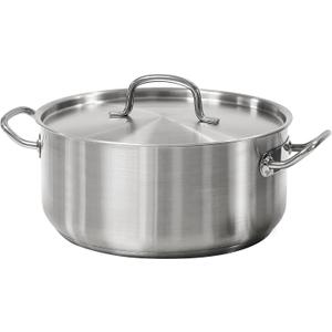 Tramontina Pro-Line Stainless Steel 9-Quart Dutch Oven Pot with Lid, NSF-Certified