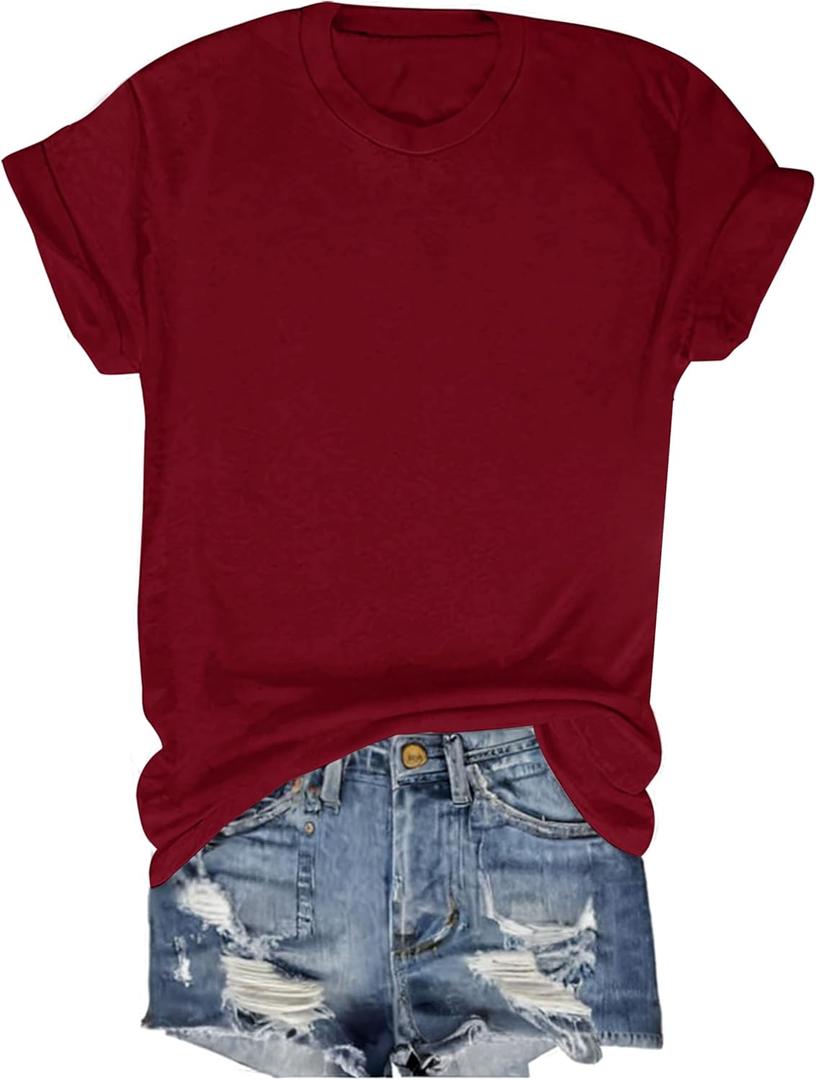 Shirt for Women Red M (Red, M)