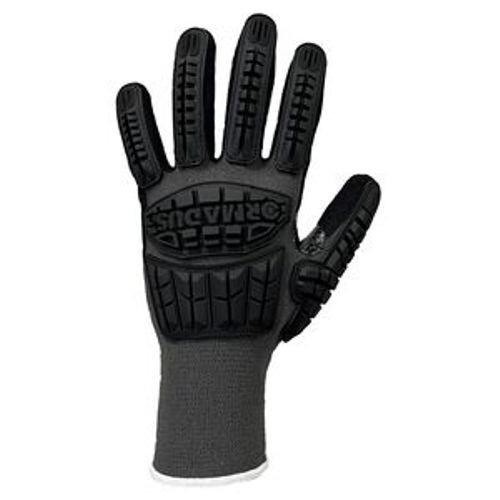 Impact Reducing Work Gloves for Men, 2 Pairs