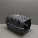 Ferplast Jet 10 Small Dog Transport Box, Transparent Door Shockproof, Ventilation Slots (Large)