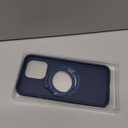 TORRAS 360 Magnetic Stand for iPhone 15 Pro Max Case, [Fit for MagSafe] [Military-Grade Protection] Translucent Slim Case for iPhone 15 Pro Max, Obsidian Black, Ostand O3 Fitness Series