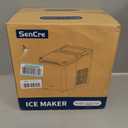 Ice Makers Countertop, 26.5Lbs/24H Ice Machine with 2 Sizes Bullet Ice, 9 Ice Cubes Release in 6 Mins, Self-Cleaning Portable Ice Maker with Ice Scoop and Basket for Home Kitchen Office Bar RV