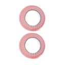 HEALLILY Lace Tape 70.86 Inch Adhesive Decorative Masking Tape for Scrapbooking Crafts DIY Card Making Planner Embellishments Pink Lace Trim Ribbon