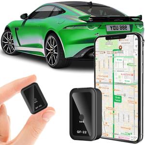 Mini GPS Tracker No Monthly Fee Real Time Magnetic GPS Tracking Device,Full Global Coverage Location Tracker for Kids,Dogs,Trucks/Person